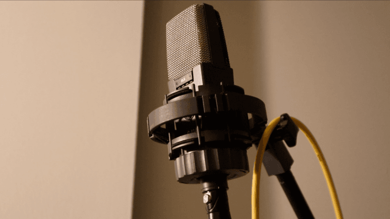 Recording microphone image